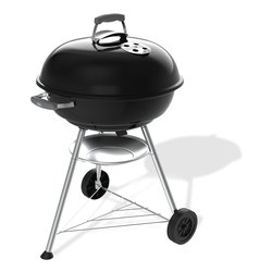 Barbecue Carbonella D57 con griglia COMPACT KETTLE Nero 1502061