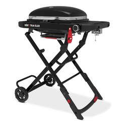 Barbecue GPL Compact pieghevole con griglia, forno TRAVELER Nero 1501750