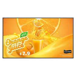 Display professionale 65" 3840x2160 UHD 4K UH5Q SERIES Signage Black 65UH5Q E