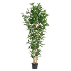 Pianta artificiale Bamboo con vaso (240cm) 0173157