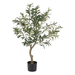 Pianta artificiale Ulivo con vaso (90cm) 0173147