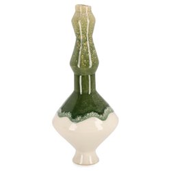 Porta candela terracotta verde h33 DARUMA 0792309