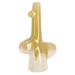 Porta candela terracotta senape h34,5 DARUMA 0792314