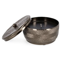 Candela con coperchio (16cm) CLAMP Nero 0184843