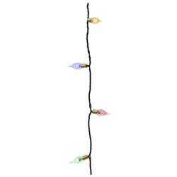 Filo Verde 180 luci - LED Multicolore (13 + 5 mt) 8 Giochi di luce IP44 493276