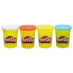 Pasta modellabile 4 confezioni 112gr PLAY DOH Assortito B5517EU4