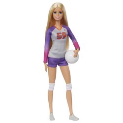 Bambola Pallavolista con palla (30cm) BARBIE HKT72