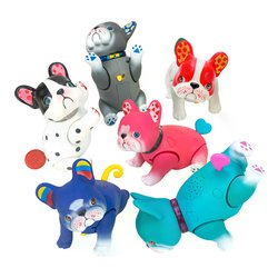 Mini Bulldog interattivo KIBO Assortito 20486298