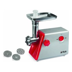 Tritacarne elettrico n 5 Silver e Red ARTUS T25 550W