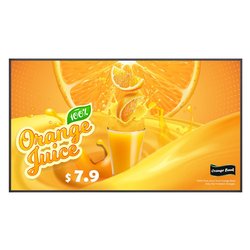 Display professionale 49" 3840x2160 UHD 4K UH5Q SERIES Signage Black 49UH5Q E