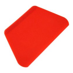 Raschietto Plastica trapezio liscio (20,8x12,8cm) RA9RS