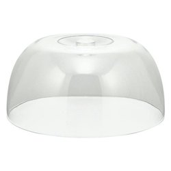 Coprivivande campana tonda (30x15cm) CRYSTAL Trasparente 27000300MSC