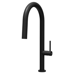 Miscelatore lavello doccetta estraibile KAI Black matt MOKKAIBK