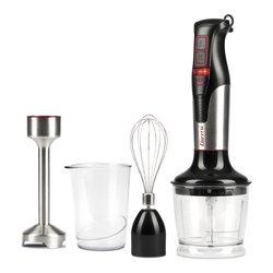 Frullatore immersione 800W 3in1 Inox e Black MX3900