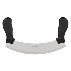 Mezzaluna anatomica lama(26cm) Inox PROFESSIONAL Nero 199AB01N