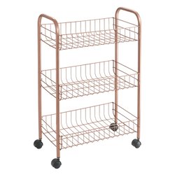 LUGANO COPPER Carrello porta vivande Rame