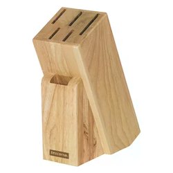 Ceppo per coltelli 6 posti (8x16x21cm) WOODY Natural 869505