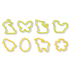 Formine biscotti 8 pz pasquali assortiti DELICIA 630903