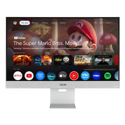 Monitor 31,5" ( IPS 3840x2160 UHD 4K 60Hz ) ZENSCREEN Smart MS32UC Silver e White 90LM0AYH B01O71