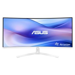 Monitor 34" ( LED 3440x1440 UWQHD 100Hz ) AIR IONIZER VU34WCIP W Curvo White 90LM0AIT B01M71