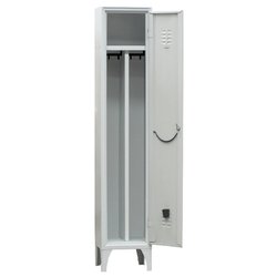 Armadio spogliatoio 1 Anta battente Grigio RAL 7035 (35cm)