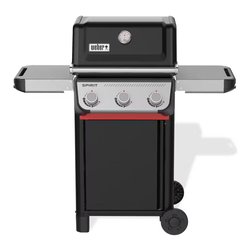 Barbecue GPL E 315 con griglia, forno SPIRIT Nero e Silver 1502091