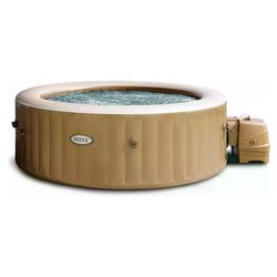 Spa idromassaggio Pure 120 getti (216x71cm) 6 persone BUBBLE MASSAGE Beige Sahara 28428