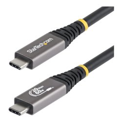 Cavo USB C USB4 60W Black e Grey 3m CC3M20GUSB4CX