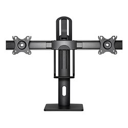 Supporto monitor TV scrivania ( 12 Kg ) VESA 100 x 100 Dual Desk Black HM SPMSD200