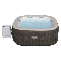 Spa idromassaggio Cabo HydroJet gonfiabile Wi-Fi (180x180x71cm) 4 - 6 persone LAY Z SPA Marrone 6001R