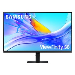 Monitor 32" ( IPS 3840x2160 UHD 4K 60Hz ) HRM SERIE ViewFinity S8 Black LS32D806UBUXEN