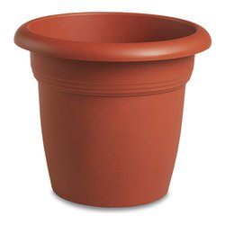 Vaso piante tondo plastica (35x27cm) MEDITERRANEO Terracotta 82350