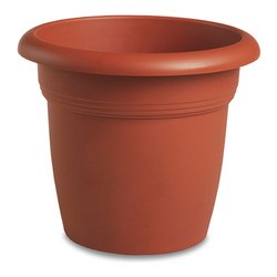 Vaso piante tondo plastica (30x24cm) MEDITERRANEO Terracotta 82300