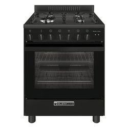 Cucina gas 4 zone Forno elettrico SPECIALISTA SE SA66TBK Black Classe A (60x60x85cm)