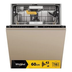 Whirlpool WH8IA115B2M3TUS0 Lavastoviglie da Incasso 15 Coperti Classe A (Nero)