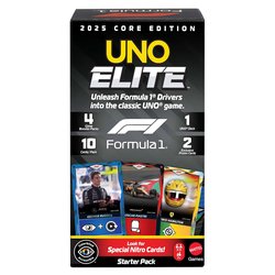 Carte gioco UNO Elite Core Edition Formula 1 JLV42