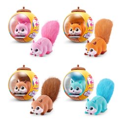 Peluche Scurry Squirrel Scoiattolo che corre PETS ALIVE Assortito ZUR9565
