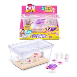Mama Turtle & Baby Surprise Playset PETS ALIVE ZUR9560