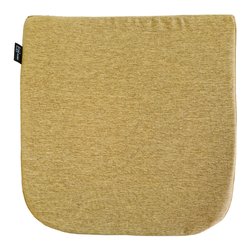 Cuscino seduta misto cotone Net Ocra 05 (47x46x4cm) Sfoderabile
