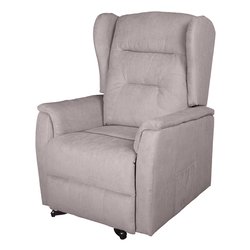 QUEEN Alzapersona Elettrica Poltrona relax Tortora