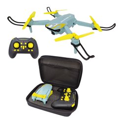 Drone Space Dreamer 32 8 funzioni RC 2,4 GHz (32x27cm) RADIOFLY Azzurro e Giallo 40033