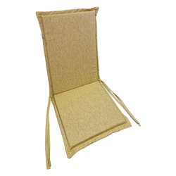 Cuscino poltrona misto cotone Dinner Ocra 05 (38x88x3,5cm) Sfoderabile