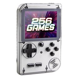 Console pocket GAMEBOX GC 256W (Ricaricabile) Clear silver