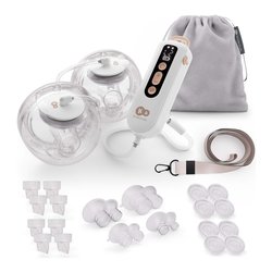 Tiralatte elettrico doppio a batteria GENTLEFLOW Gold KEGEFL00GLD0000