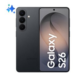 Smartphone 6,3" GALAXY AI S26 5G Black ( 256GB Ram 12GB Batteria 4300mAh ) SM S942BZKGEUB