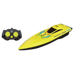 Motoscafo radiocomandato Salento 2,4 GHz (27cm) RADIOCOM WAVES Giallo 40806
