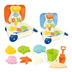 Set spiaggia trolley deluxe con accessori SUNDAY Assortito 47061