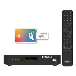 Decoder TIVUSAT AX3 Combo 4K Black RICD1247 DVB-T2/S2