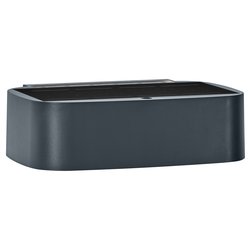 Applique solare ENDURA STYLE SOLAR Dark grey (1 luce - 700 Lumen - 7,6 W - Bianco caldo) (17,5x12,4x5cm) LUM415234
