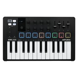 Tastiera controller MINILAB 3 Black